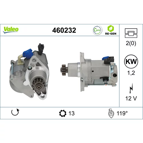 Štartér VALEO 460232