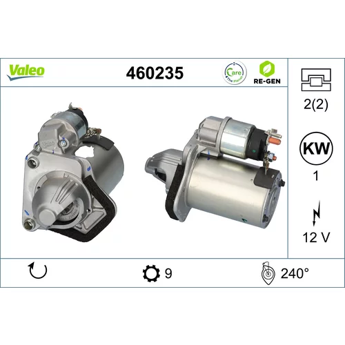 Štartér VALEO 460235
