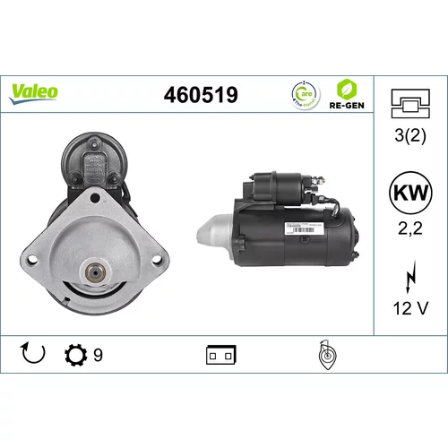 Štartér VALEO 460519