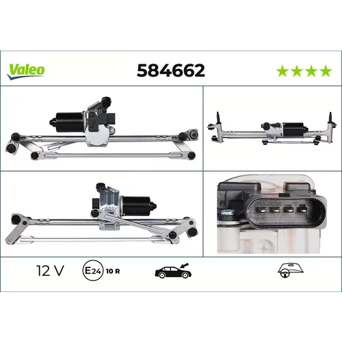 Motor stieračov VALEO 584662