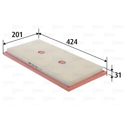 Vzduchový filter 585488 /VALEO/