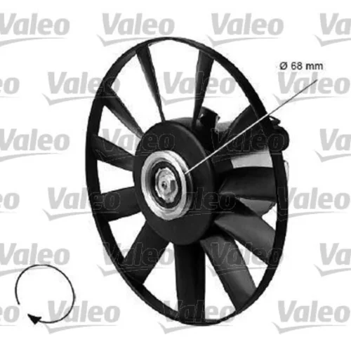 Ventilátor chladenia motora VALEO 696067
