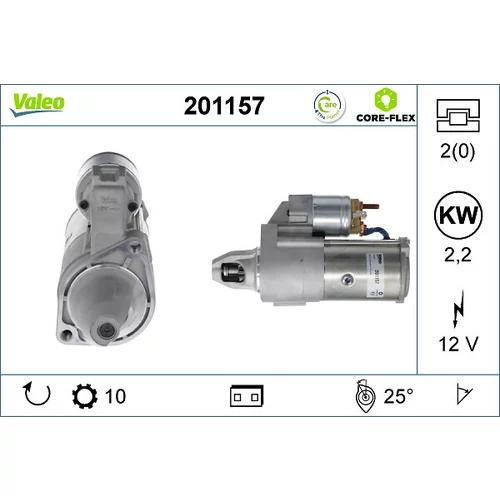 Štartér VALEO 201157