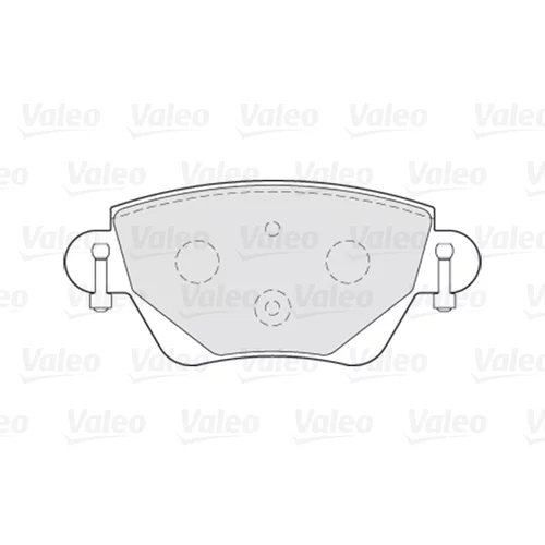 Sada brzdových platničiek kotúčovej brzdy 301434 /VALEO/ - obr. 1