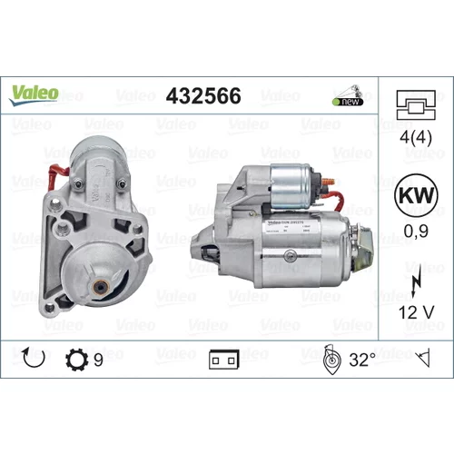 Štartér VALEO 432566
