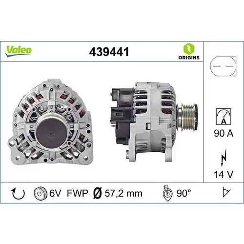 Alternátor VALEO 439441