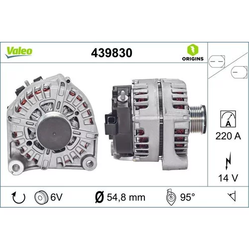 Alternátor VALEO 439830