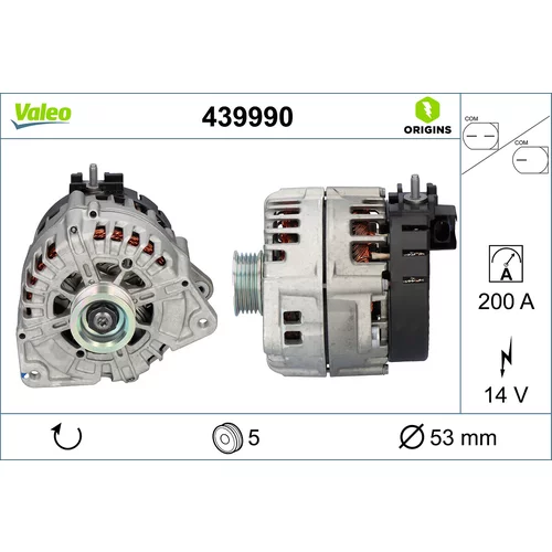 Alternátor VALEO 439990