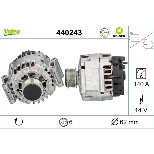 Alternátor VALEO 440243