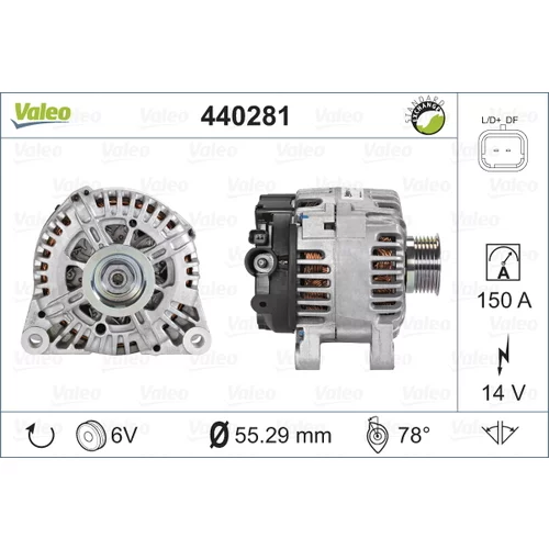 Alternátor VALEO 440281