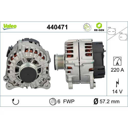Alternátor VALEO 440471