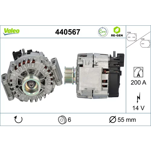 Alternátor VALEO 440567