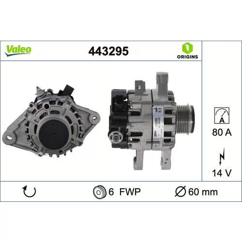 Alternátor VALEO 443295