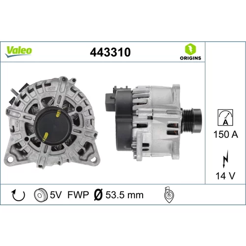 Alternátor 443310 /VALEO/