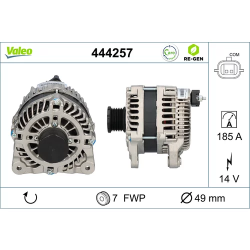 Alternátor VALEO 444257