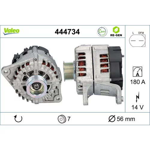 Alternátor VALEO 444734
