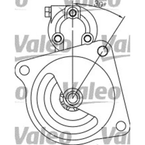 Štartér 455518 /VALEO/ - obr. 1