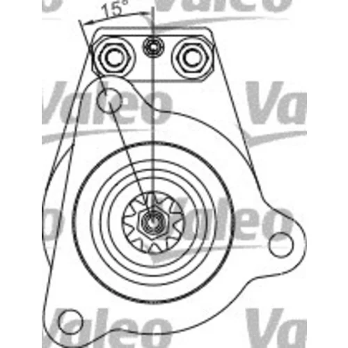 Štartér 455623 /VALEO/ - obr. 1