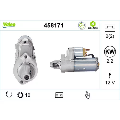 Štartér VALEO 458171