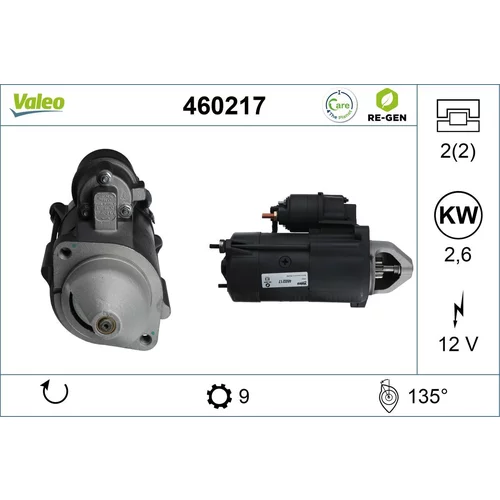 Štartér VALEO 460217