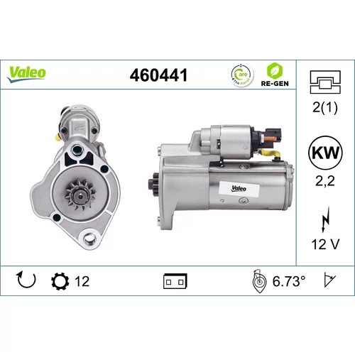 Štartér VALEO 460441