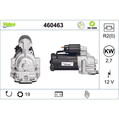 Štartér VALEO 460463