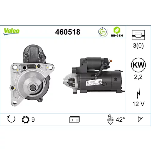 Štartér VALEO 460518