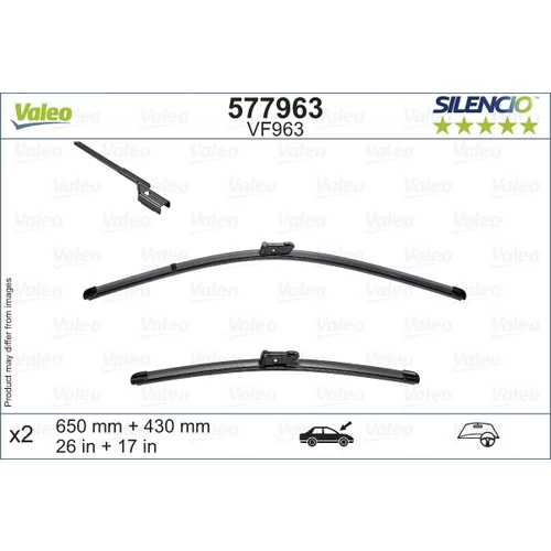 Stieracia lišta VALEO 577963