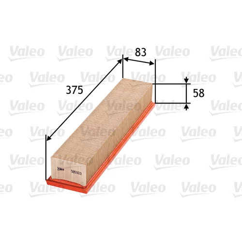 Vzduchový filter VALEO 585003