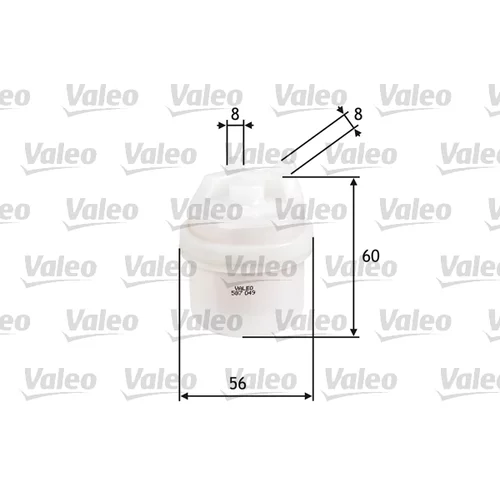 Palivový filter VALEO 587049
