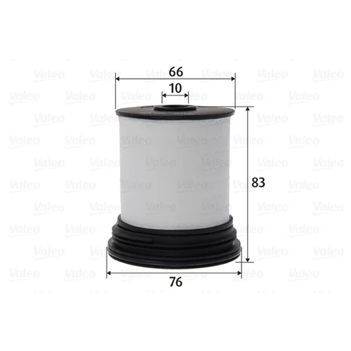 Palivový filter VALEO 587106