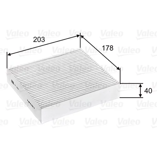 Filter vnútorného priestoru 715603 /VALEO/