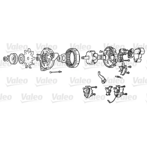 Alternátor A12R37 /VALEO/