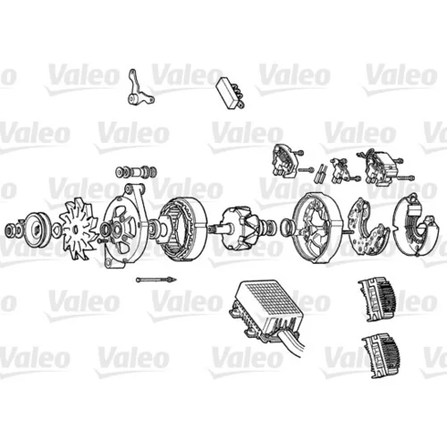 Alternátor VALEO A14N78