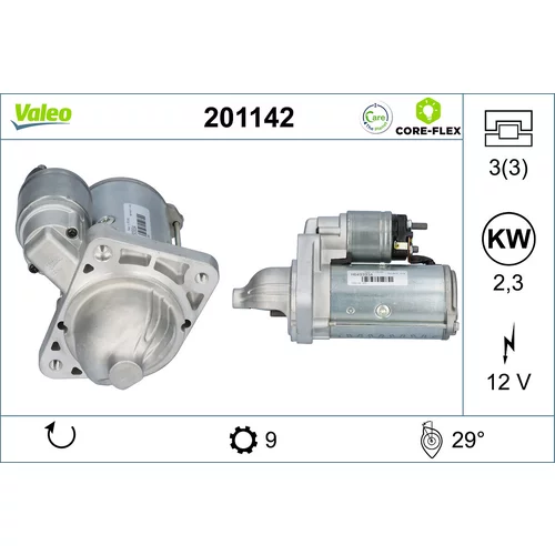 Štartér VALEO 201142