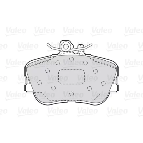 Sada brzdových platničiek kotúčovej brzdy 301013 /VALEO/ - obr. 1
