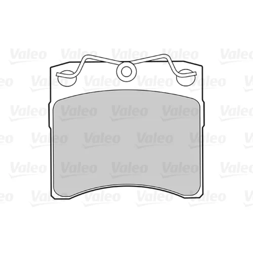 Sada brzdových platničiek kotúčovej brzdy 301048 /VALEO/ - obr. 1