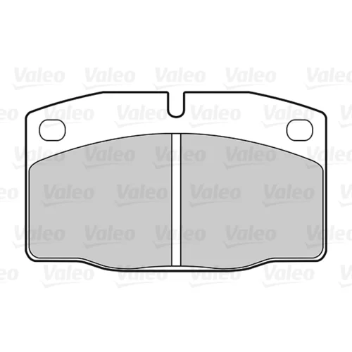 Sada brzdových platničiek kotúčovej brzdy 301182 /VALEO/ - obr. 1