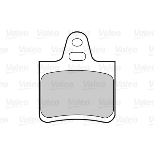 Sada brzdových platničiek kotúčovej brzdy 301292 /VALEO/ - obr. 1