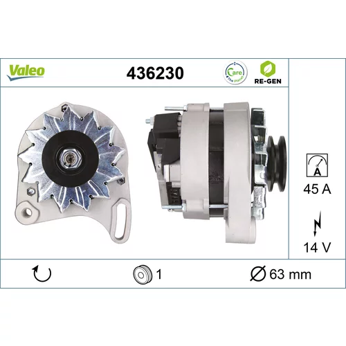 Alternátor VALEO 436230