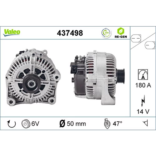 Alternátor VALEO 437498