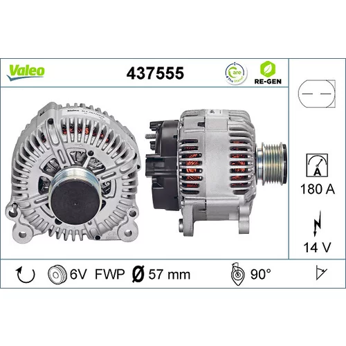 Alternátor VALEO 437555