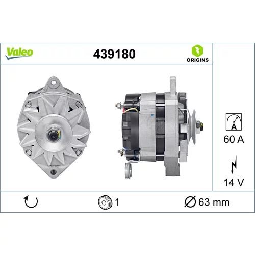 Alternátor VALEO 439180
