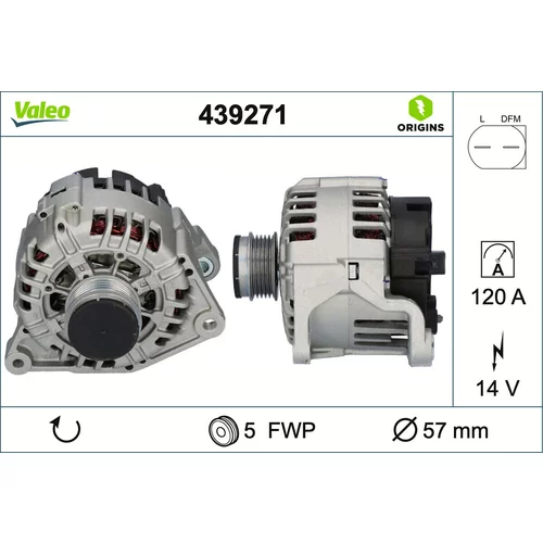 Alternátor VALEO 439271