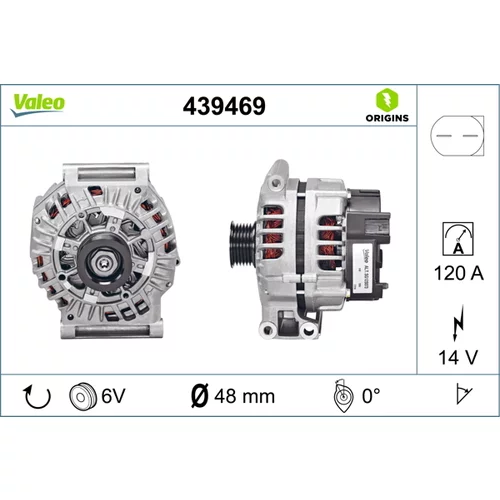 Alternátor VALEO 439469