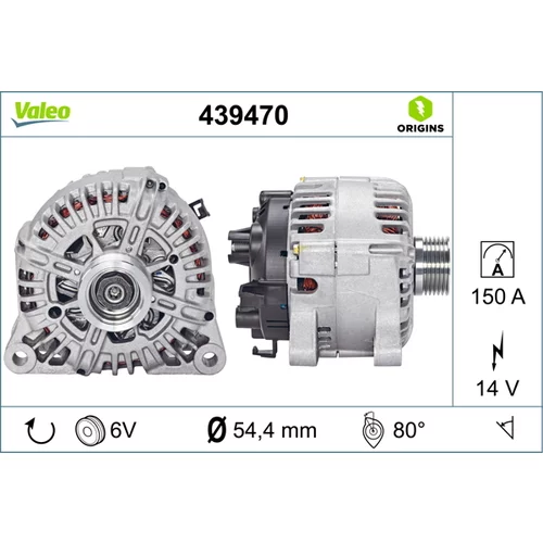 Alternátor VALEO 439470