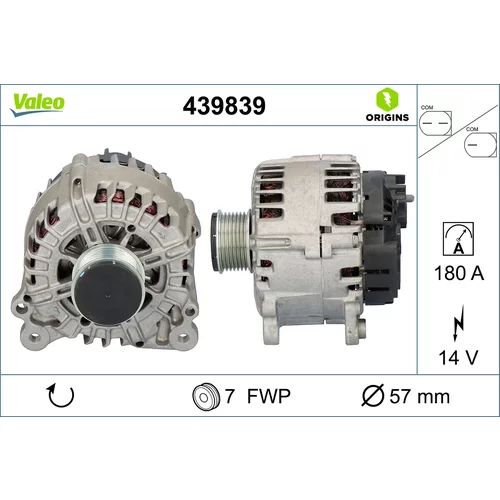 Alternátor VALEO 439839