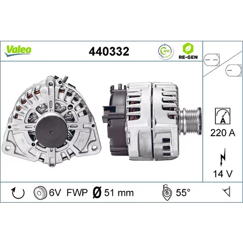 Alternátor VALEO 440332
