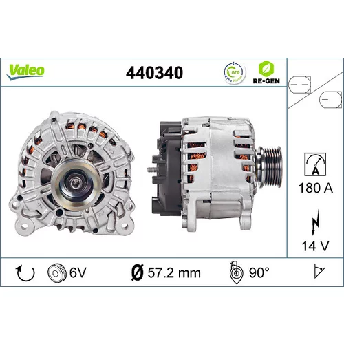 Alternátor VALEO 440340
