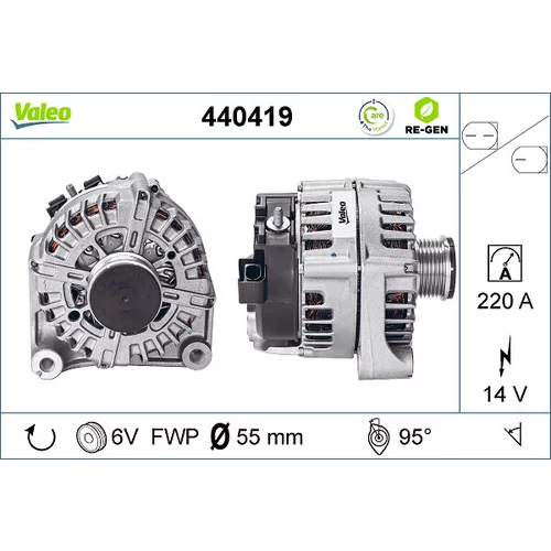 Alternátor VALEO 440419